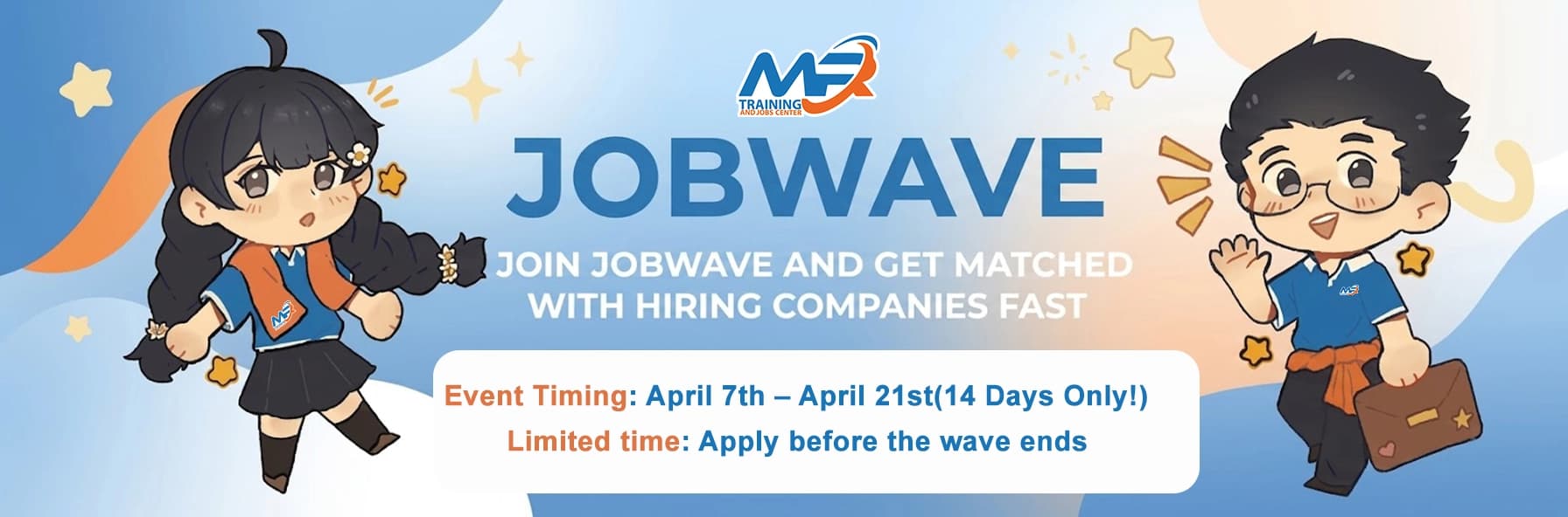 JobWave Registration banner